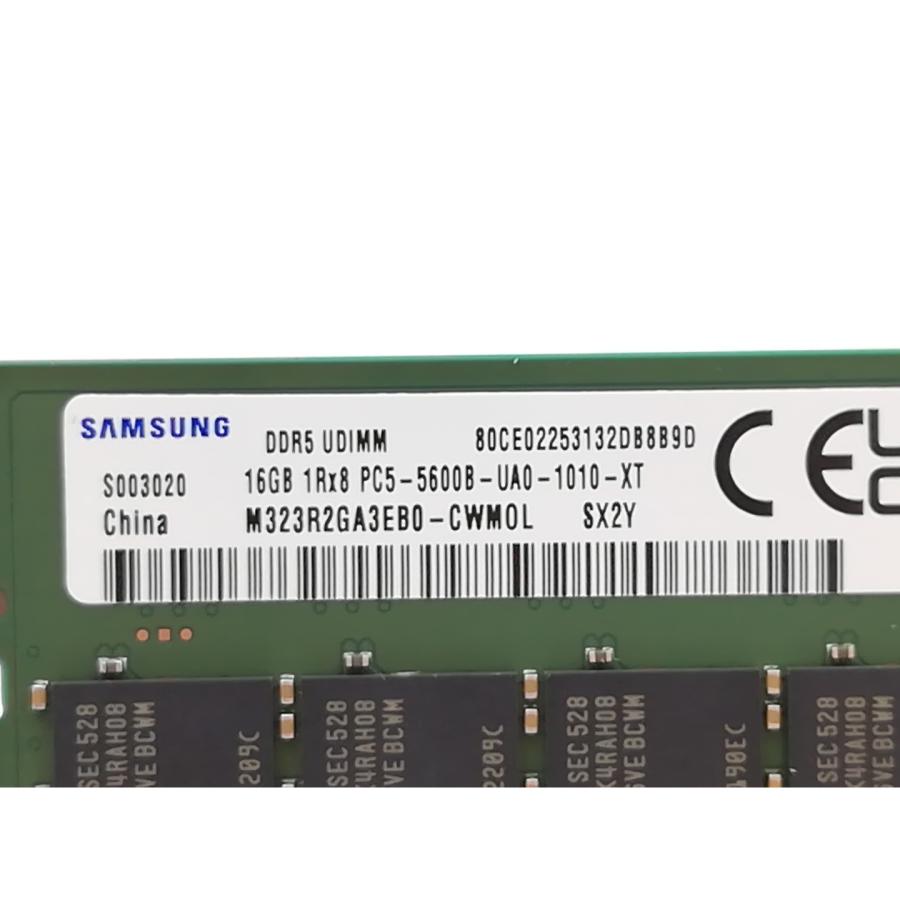 中古】DDR5 16GB 2枚組（合計32GB） DDR5-5600(PC5-44800