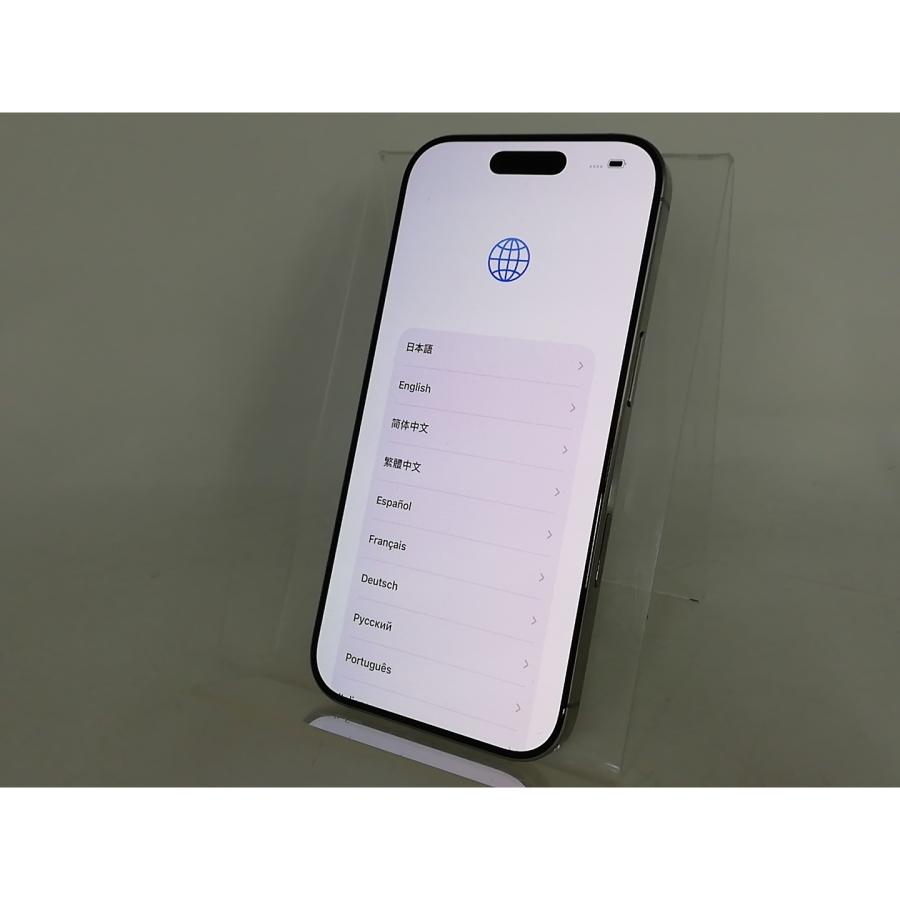 中古】Apple 国内版 【SIMフリー】 iPhone 16 Pro 256GB ナチュラル