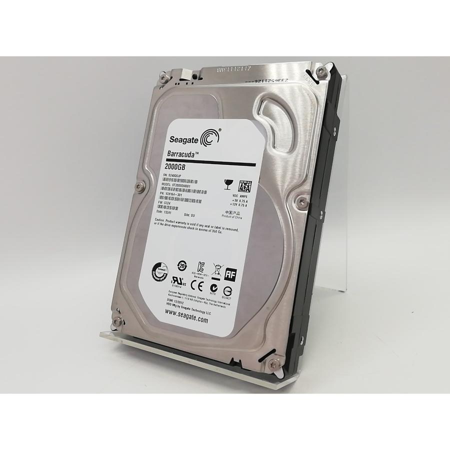 中古】Seagate ST2000DM001 Barracuda 7200.14 2TB/7200rpm/64MB/6Gbps