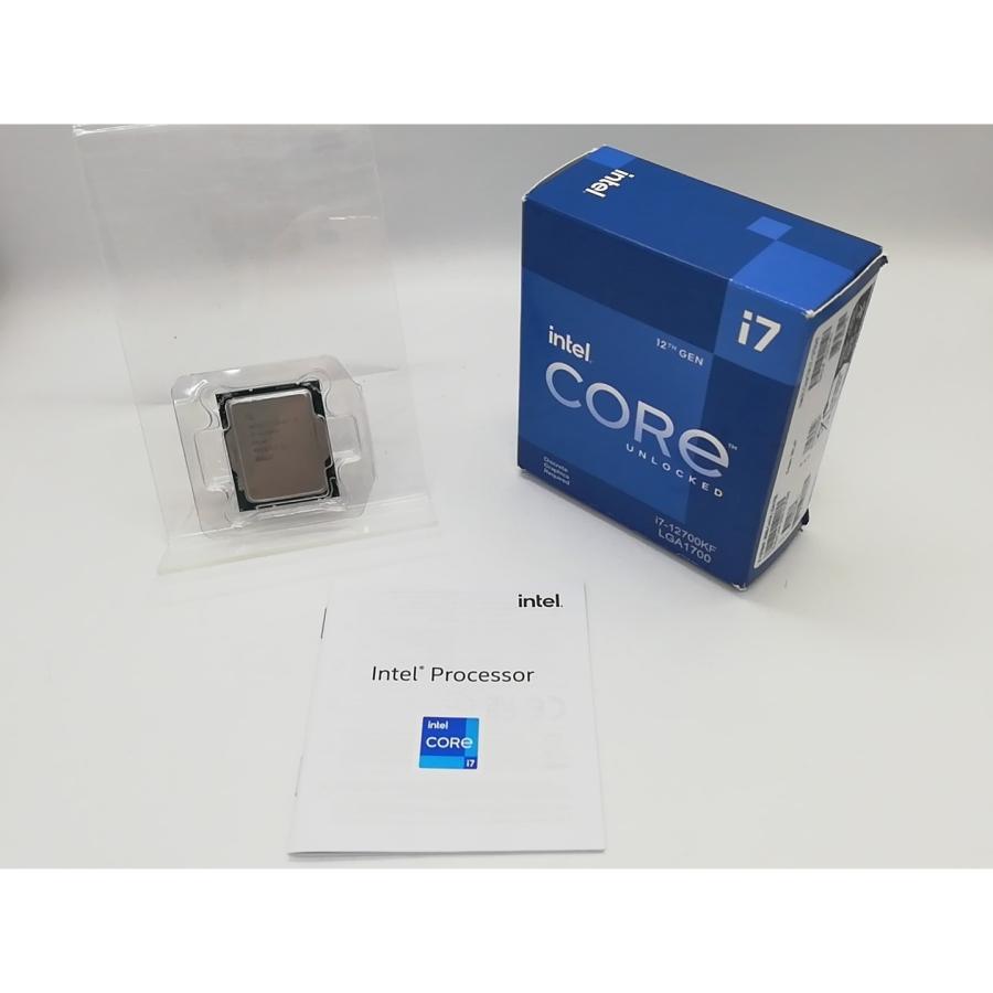 中古】Intel Core i7-12700KF(3.6GHz) Box LGA1700/12C(P:8C/E:4C)/20T 