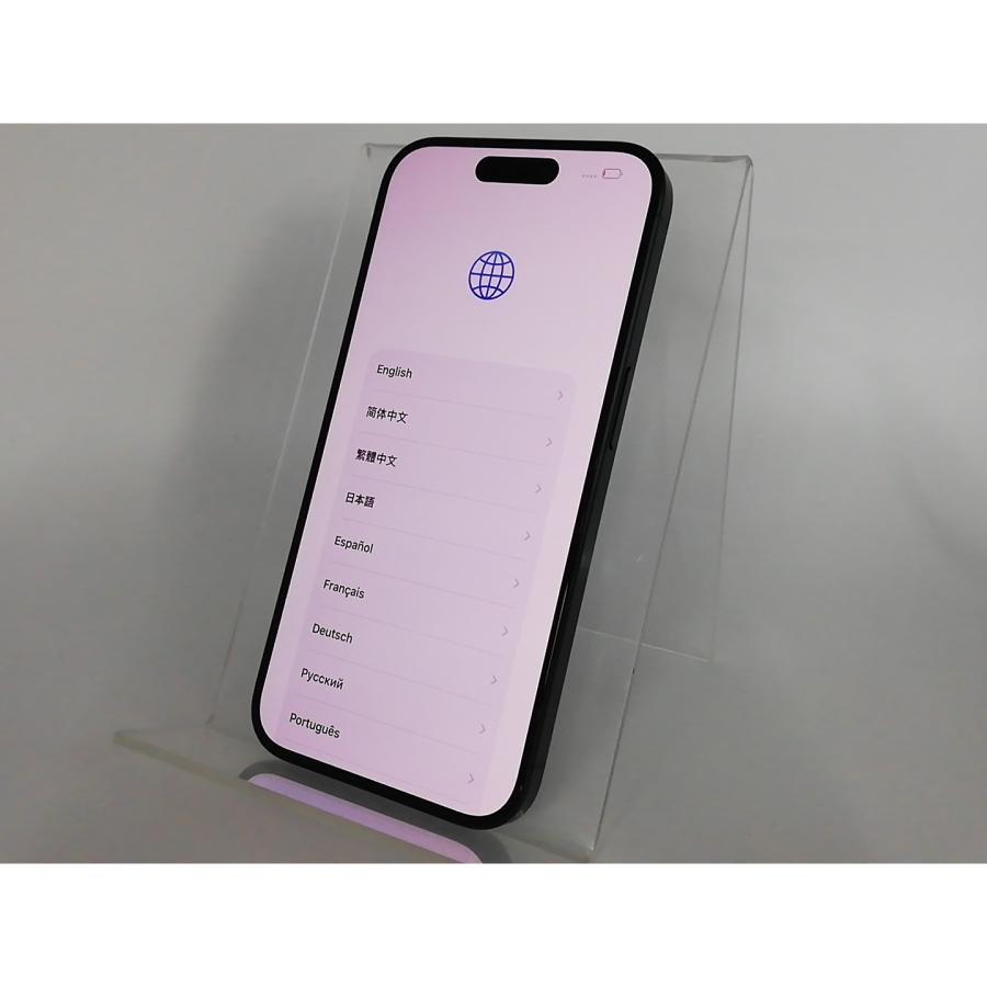 中古】Apple au 【SIMフリー】 iPhone 15 Pro 256GB ブルーチタニウム