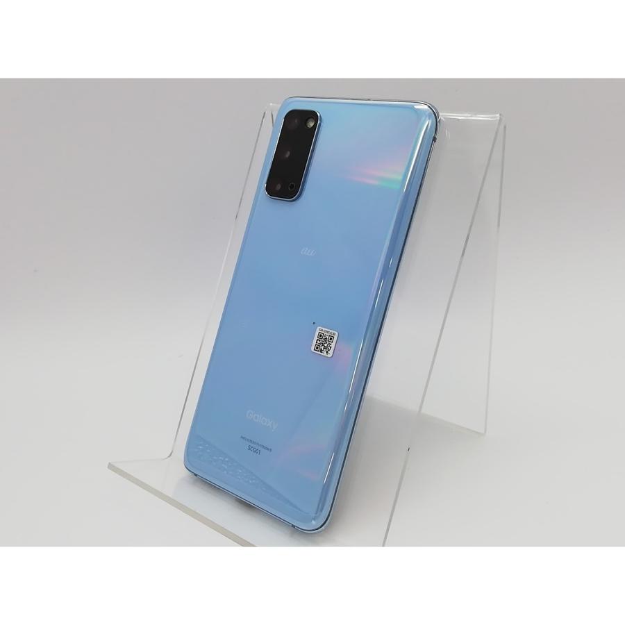 中古】SAMSUNG au 【SIMロック解除済み】 Galaxy S20 5G クラウド 