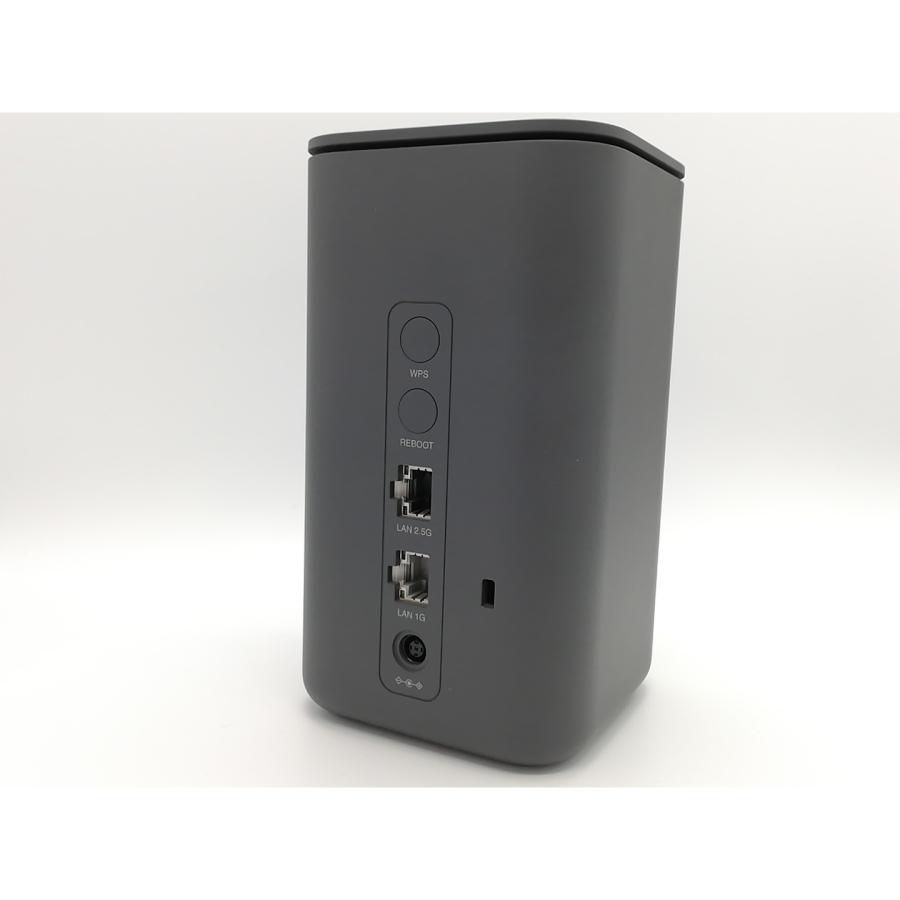 中古】SHARP docomo 【SIMフリー】 home 5G HR02 [ダークグレー]【EC