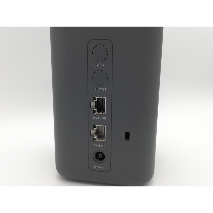 中古】SHARP docomo 【SIMフリー】 home 5G HR02 [ダークグレー]【EC