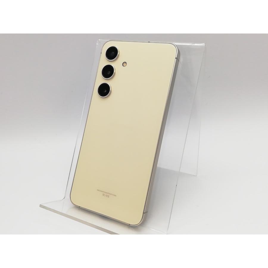 中古】SAMSUNG docomo 【SIMフリー】 Galaxy S24 アンバーイエロー 8GB