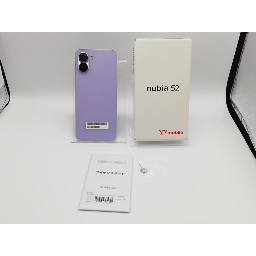 未使用】Nubia ymobile 【SIMフリー】 nubia S2 6GB 128GB ラベンダー