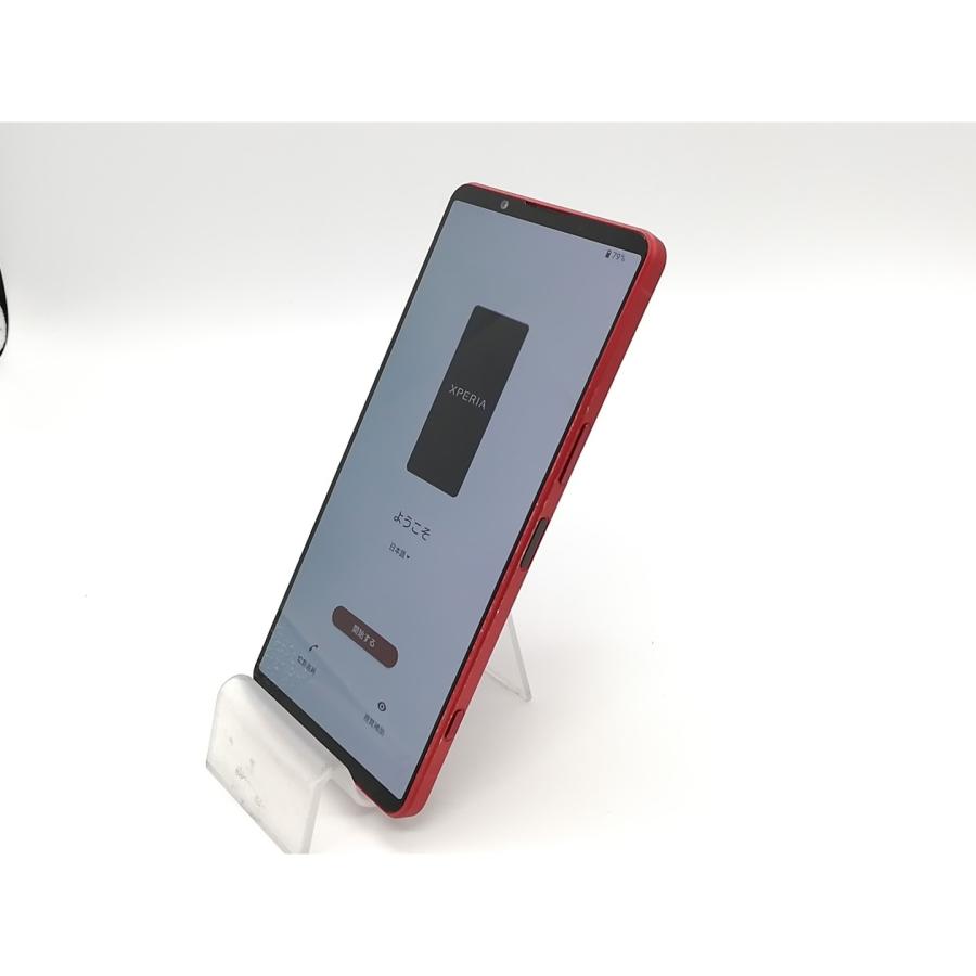 中古】SONY 国内版 【SIMフリー】 Xperia 1 VI スカーレット 12GB