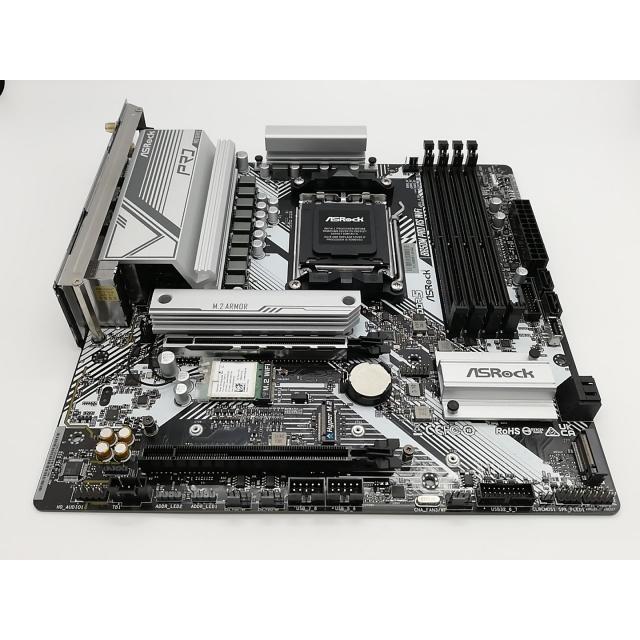 中古】ASRock B650M Pro RS WiFi B650/AM5/MicroATX【大宮東口】保証