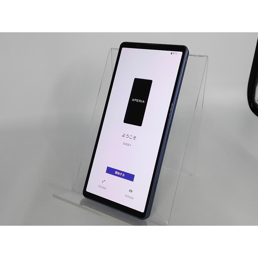 中古】SONY 国内版 【SIMフリー】 Xperia 5 V 8GB 256GB ブルー XQ