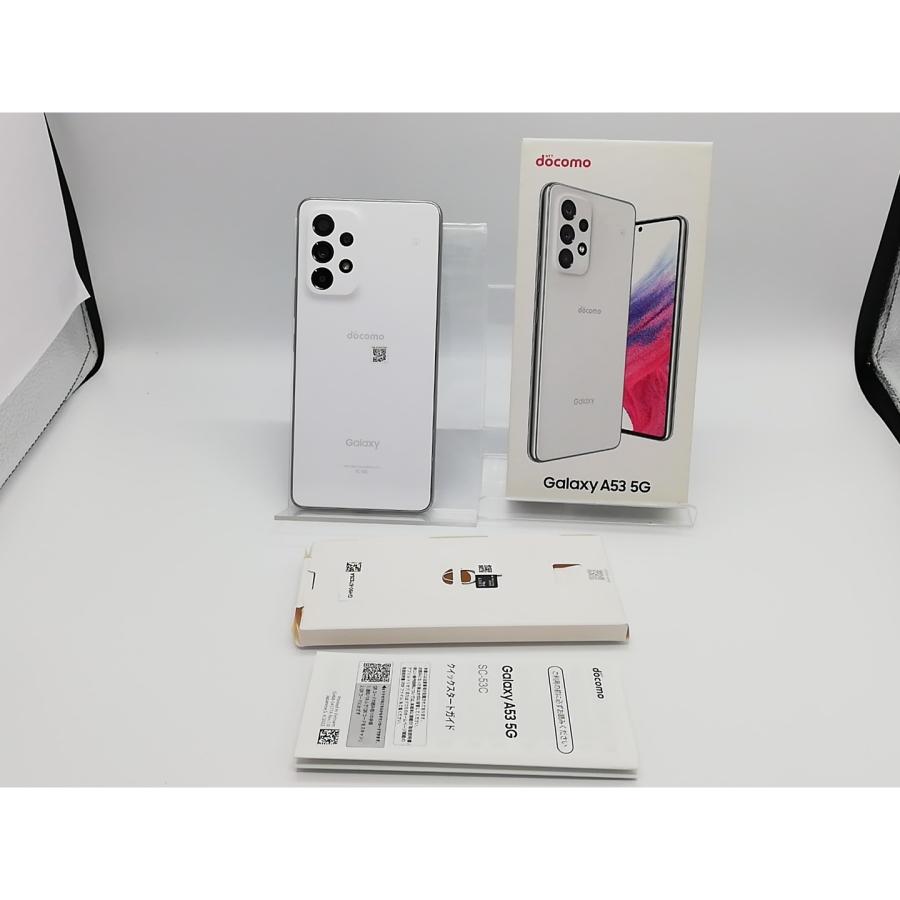 Galaxy A53 5g Docomo SIMフリーホワイト 中古】SAMSUNG docomo 【SIMフリー】 Galaxy A53 5G オーサムホワイト