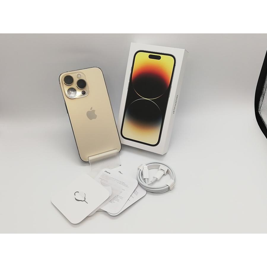 中古】Apple 海外版 【SIMフリー】 iPhone 14 Pro 512GB ゴールド