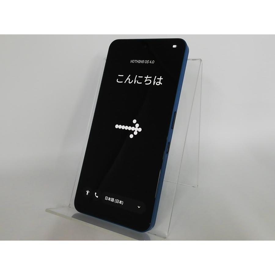 中古】NOTHING 楽天モバイル 【SIMフリー】 Nothing Phone (3a) ブルー