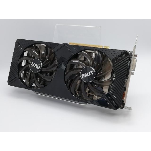 中古】Palit GeForce GTX 1660 Ti Dual 6GB(NE6166T018J9-1160C