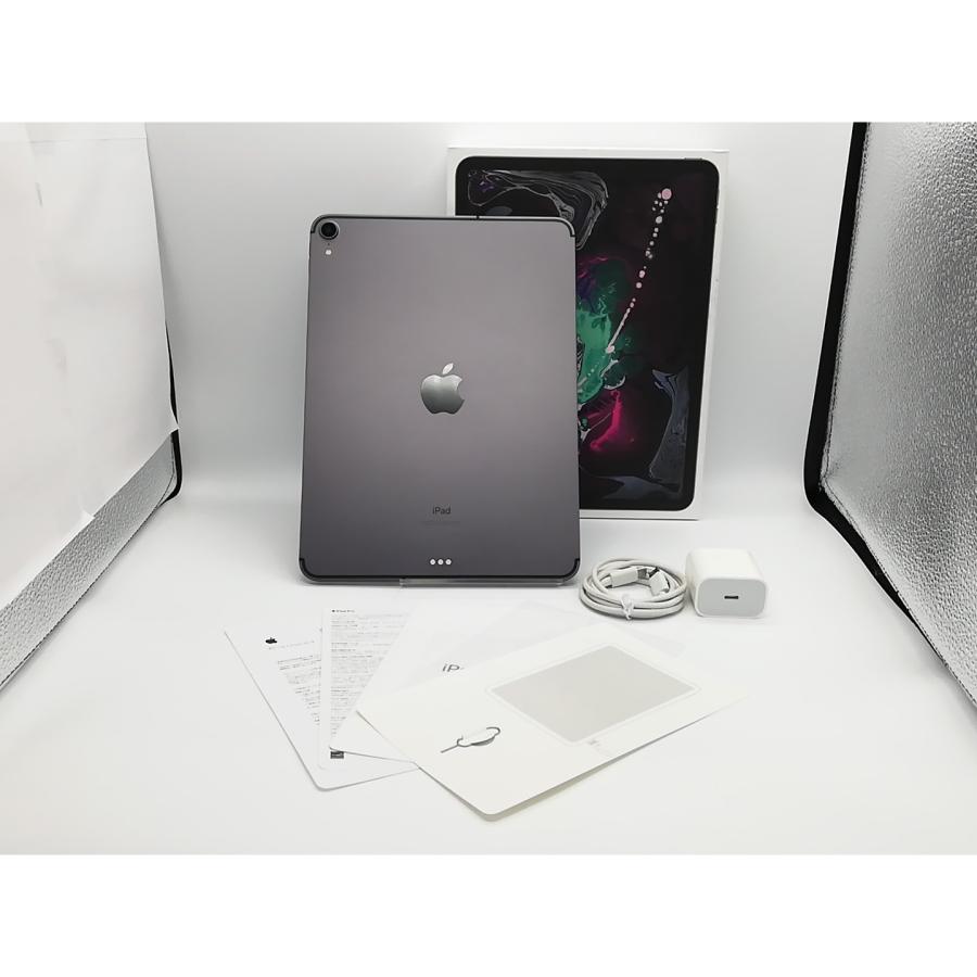 美品 Apple iPad Pro 11インチ 64G MU0M2J/A 箱付き 中古】Apple 国内版 【SIMフリー】 11インチ iPad Pro（第1世代/2018