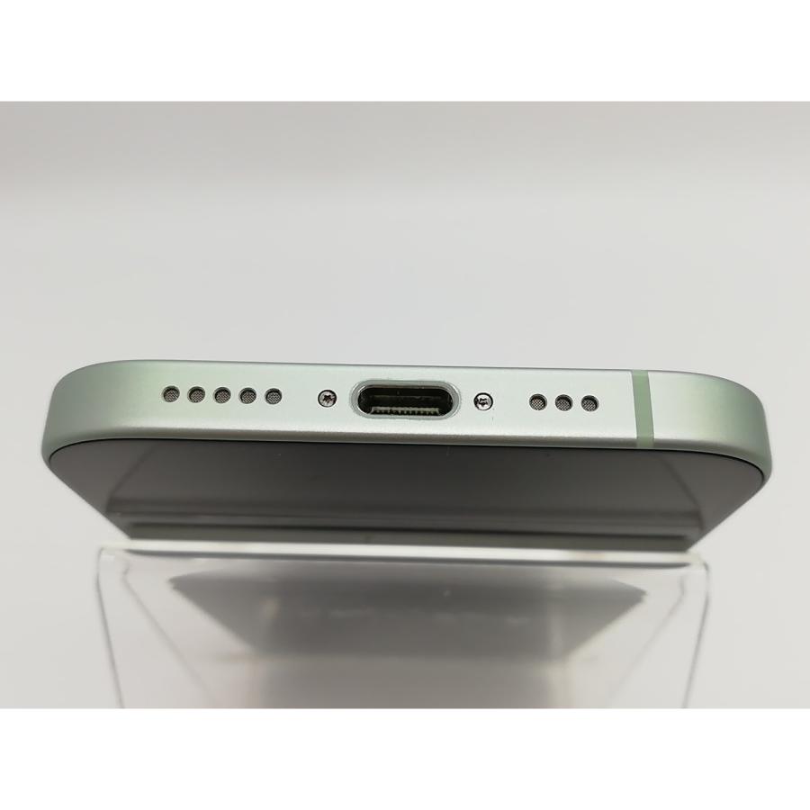 中古】Apple 国内版 【SIMフリー】 iPhone 15 256GB グリーン MTMT3J/A
