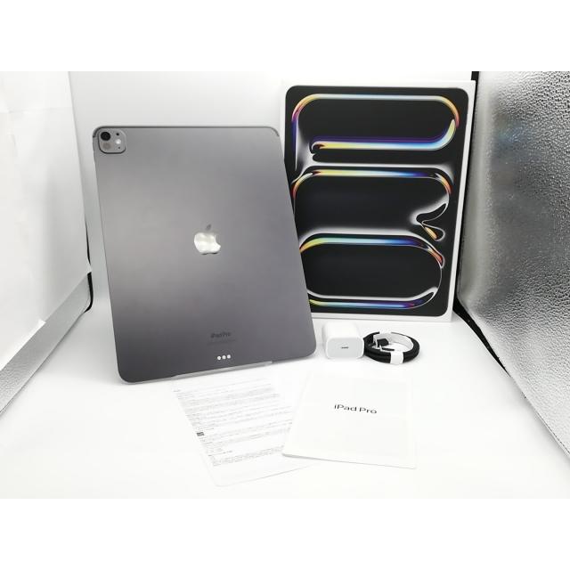 中古】Apple 【Wi-Fi】 13インチ iPad Pro（M4/2024） 512GB スペース