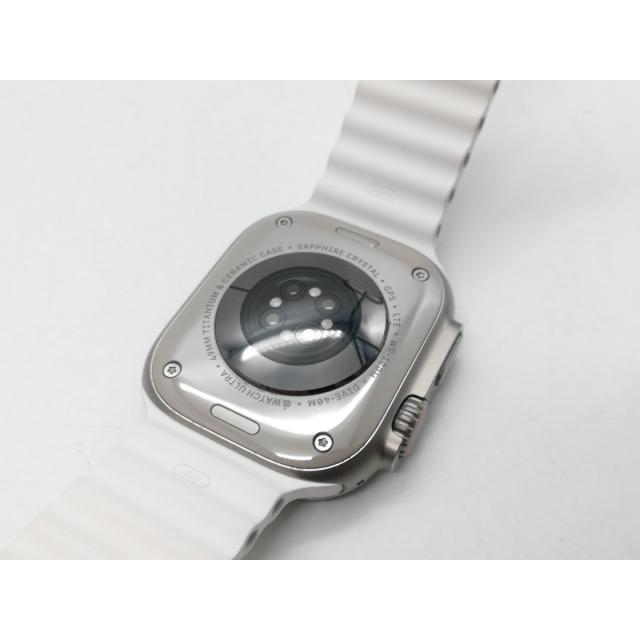 【中古】Apple Apple Watch Ultra2 49mm Cellular チタニウムケース/ホワイトオーシャンバンド MREJ3J/A【新橋烏森通り】保証期間１ヶ月【ランクA】｜janpara｜05