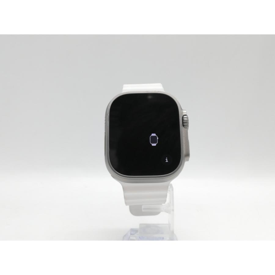 【中古】Apple Apple Watch Ultra2 49mm Cellular チタニウムケース/ホワイトオーシャンバンド MREJ3J/A【新橋烏森通り】保証期間１ヶ月【ランクA】｜janpara｜06