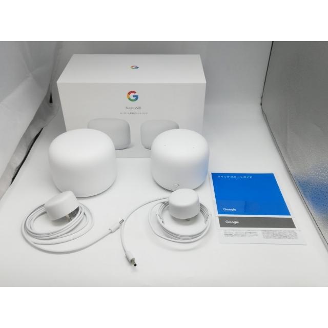 中古】Google Nest Wifi ルーター+拡張ポイントセット GA00822-JP 2019 