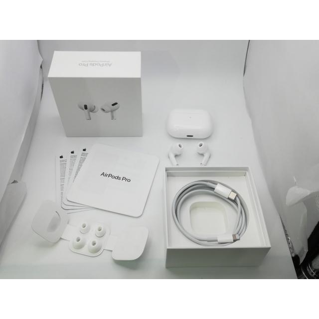 中古】Apple AirPods Pro 第1世代（2019） MWP22J/A【新橋】保証期間1