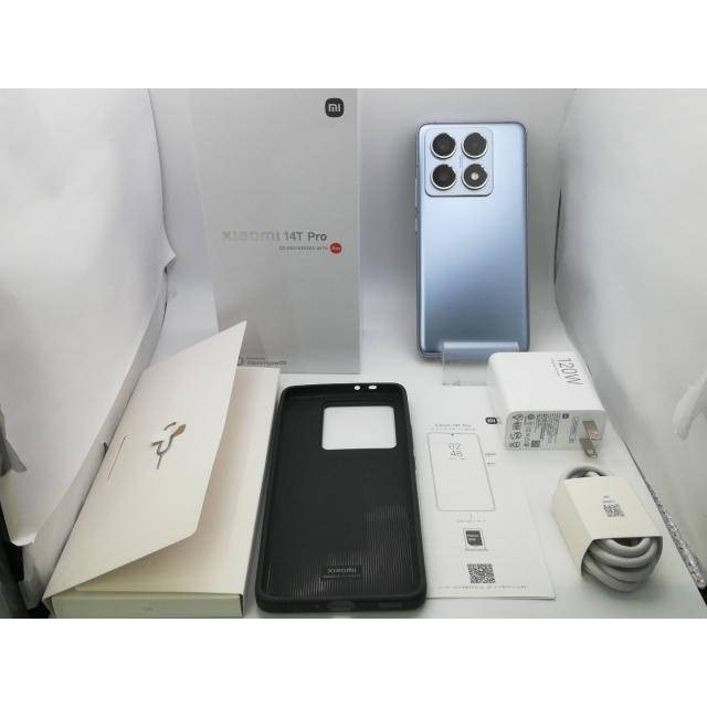中古】Xiaomi 国内版 【SIMフリー】 Xiaomi 14T Pro 12GB 256GB チタン