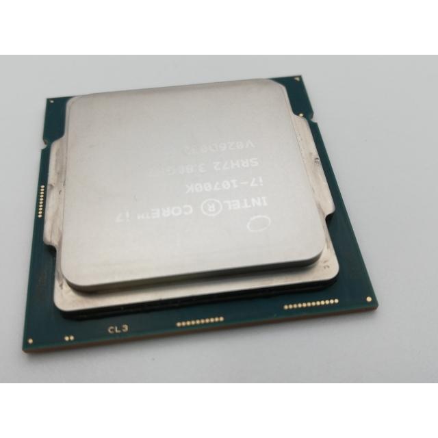 中古】Intel Core i7-10700K (3.8GHz/TB:5.1GHz) bulk LGA1200/8C/16T