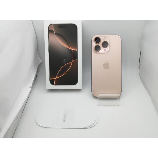 【中古】Apple 海外版 【SIMフリー】 iPhone 16 Pro 256GB デザートチタニウム【新橋烏森通り】保証期間１ヶ月【ランクA】の画像