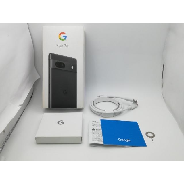中古】Google docomo 【SIMフリー】 Pixel 7a チャコール 8GB 128GB