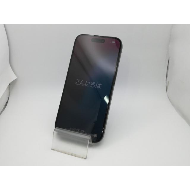 中古】Apple 国内版 【SIMフリー】 iPhone 15 Pro 256GB ブラック