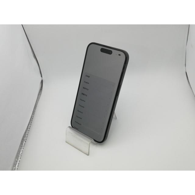 中古】Apple docomo 【SIMフリー】 iPhone 15 Pro 128GB ブラック