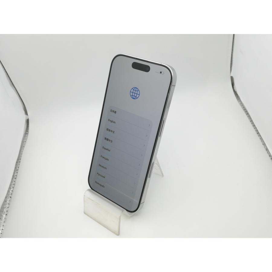 【中古】Apple 国内版 【SIMフリー】 iPhone 16 Pro 512GB ホワイトチタニウム MYN53J/A【新橋烏森通り】保証期間１ヶ月【ランクB】の画像