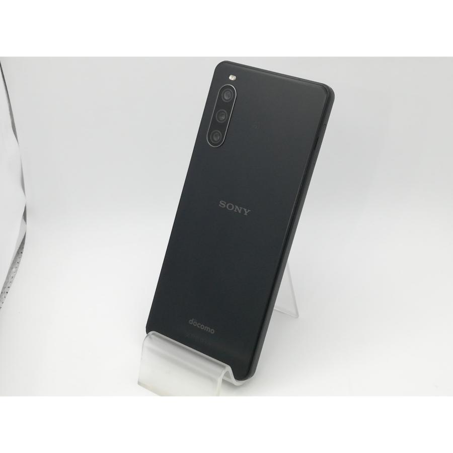 中古】SONY docomo 【SIMフリー】 Xperia 10 IV ブラック 6GB 128GB SO