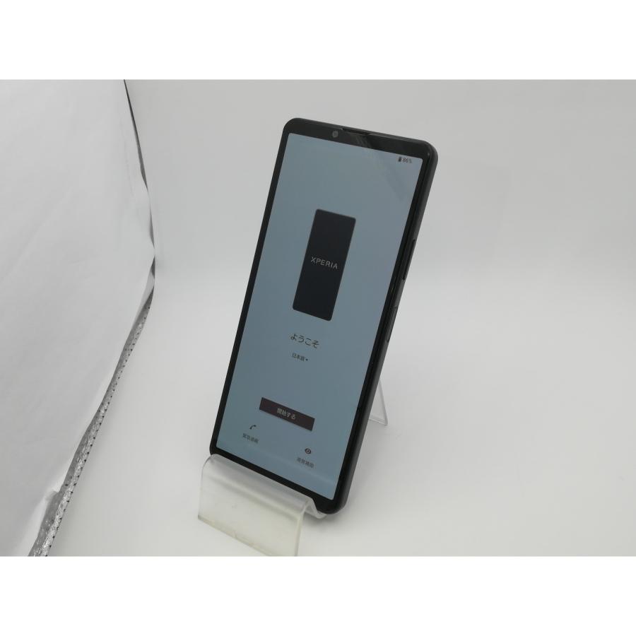 中古】SONY docomo 【SIMフリー】 Xperia 10 IV ブラック 6GB 128GB SO