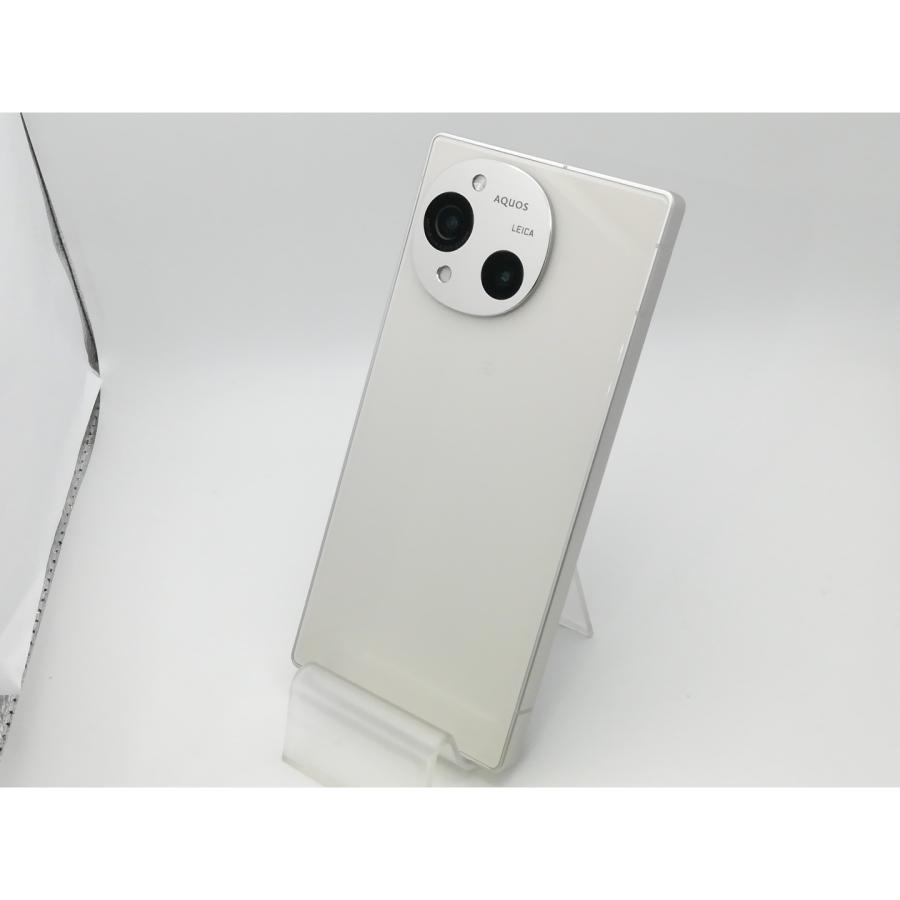 中古】SHARP 国内版 【SIMフリー】 AQUOS R10 カシミヤホワイト 12GB
