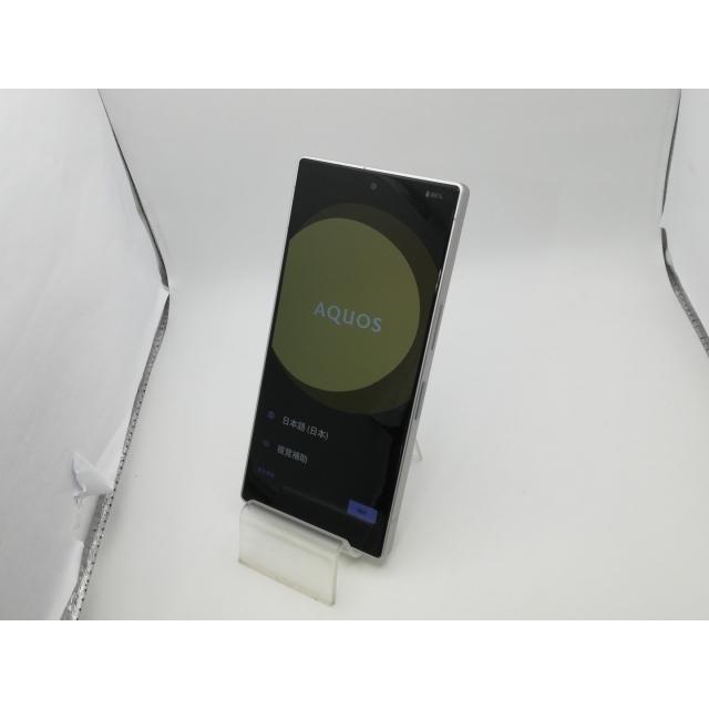 中古】SHARP 国内版 【SIMフリー】 AQUOS R10 カシミヤホワイト 12GB