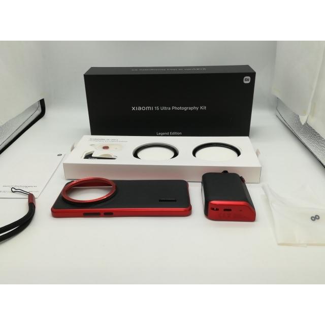 【中古】Xiaomi 国内版【SIMフリー】 Xiaomi 15 Ultra (フォトグラフィーキット付き) シルバークローム 16GB 1TB【新橋烏森通り】保証期間１ヶ月【ランクA】の画像