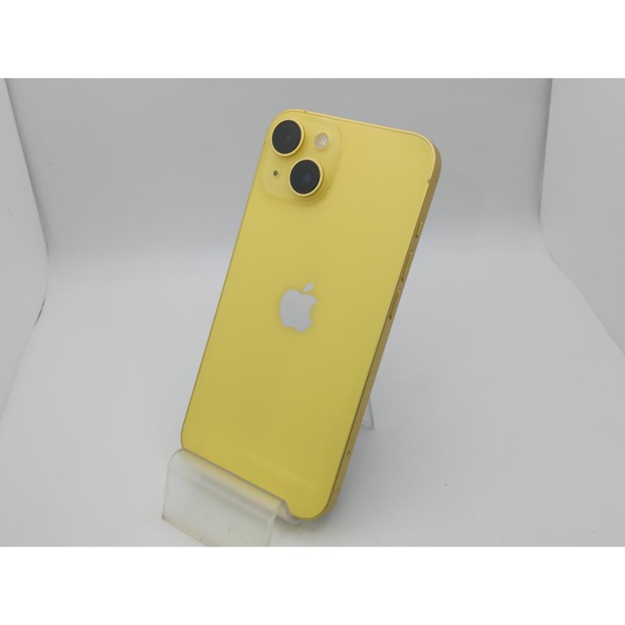 【中古】Apple au 【SIMフリー】 iPhone 14 128GB イエロー MR3Q3J/A【神保町】保証期間１ヶ月【ランクA】