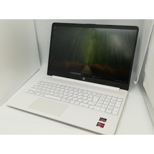 中古】HP HP 15s-eq1000 15s-eq1132AU ピュアホワイト【R5 4500U 8G