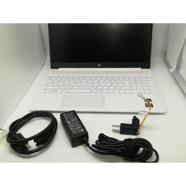 中古】HP HP 15s-eq1000 15s-eq1132AU ピュアホワイト【R5 4500U 8G 