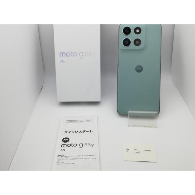 中古】MOTOROLA ymobile 【SIMフリー】 moto g66y 5G PANTONE Gray