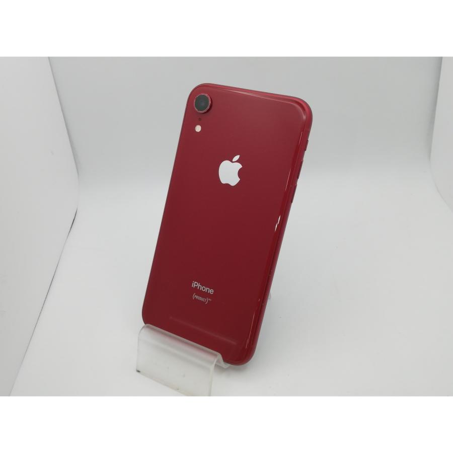 Apple - SIMロック解除済み 新品未使用 au iPhone XR RED 128GB 中古】Apple au 【SIMロック解除済み】 iPhone XR 128GB (PRODUCT)RED