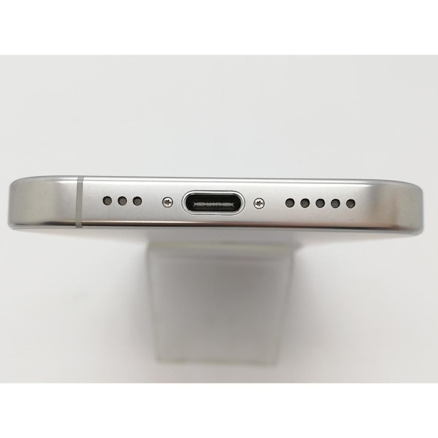 【中古】Apple 国内版 【SIMフリー】 iPhone 16 Pro 128GB ホワイトチタニウム MYMW3J/A【広島本通】保証期間１ヶ月【ランクB】の画像