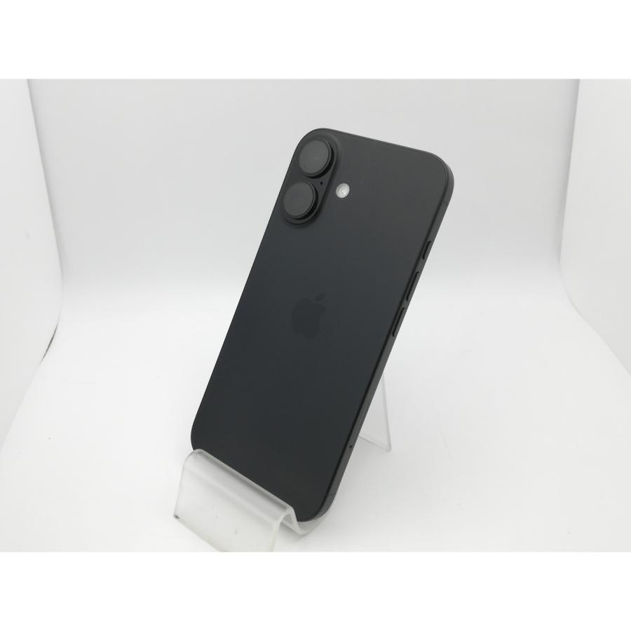 中古】Apple 国内版 【SIMフリー】 iPhone 16 256GB ブラック MYDW3J/A