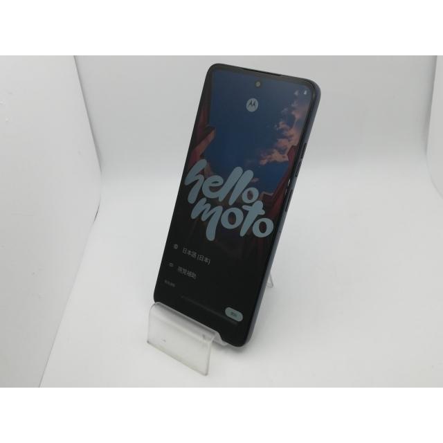 中古】MOTOROLA ymobile 【SIMフリー】 moto g66y 5G PANTONE Black