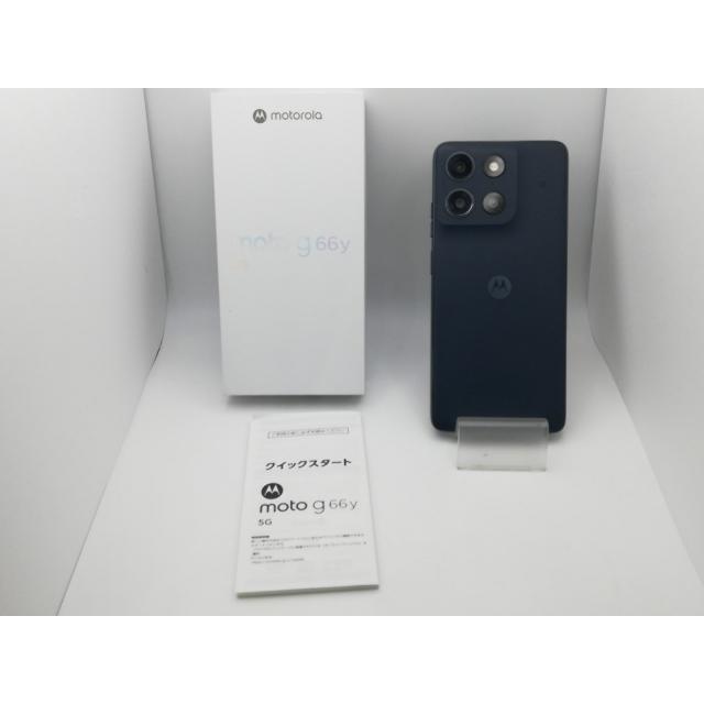 中古】MOTOROLA ymobile 【SIMフリー】 moto g66y 5G PANTONE Black