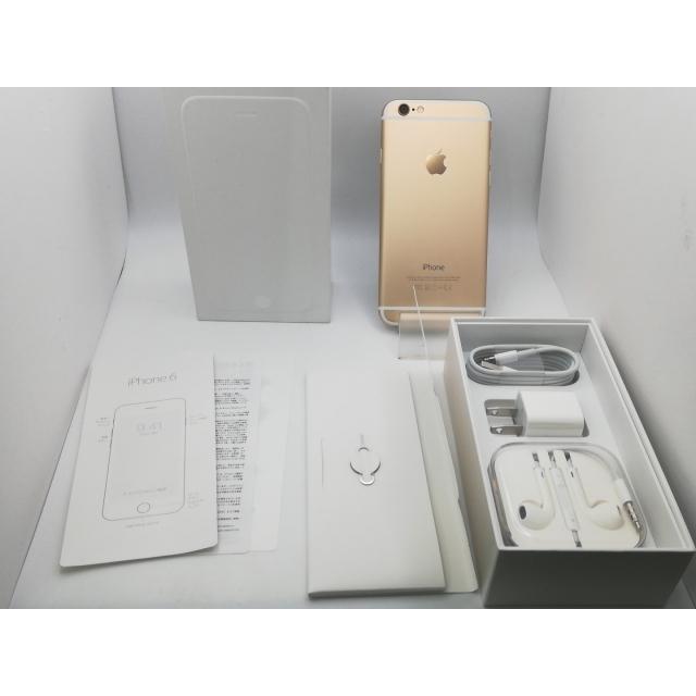 中古】Apple docomo iPhone 6 128GB ゴールド MG4E2J/A【池袋東口 