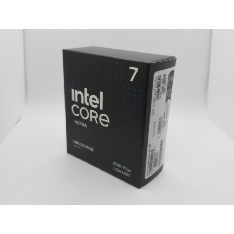 未使用】Intel Core Ultra 7 270K Plus (3.7GHz) Box LGA1851/24C(P:8C