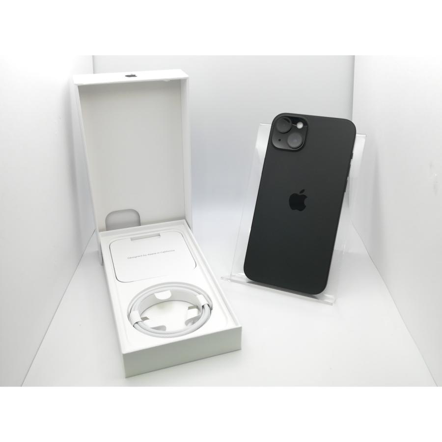 中古】Apple 国内版 【SIMフリー】 iPhone 15 Plus 256GB ブラック