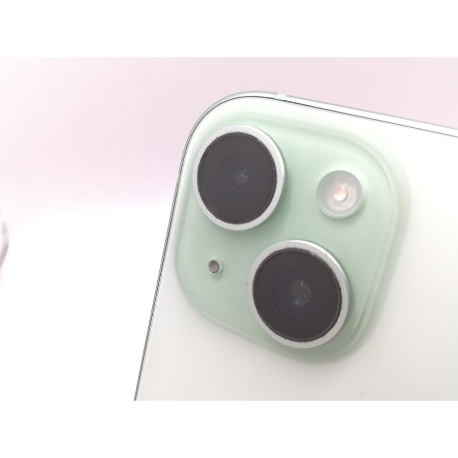 【中古】Apple 国内版 【SIMフリー】 iPhone 15 128GB グリーン MTMM3J/A【戸塚】保証期間１ヶ月【ランクA】の画像