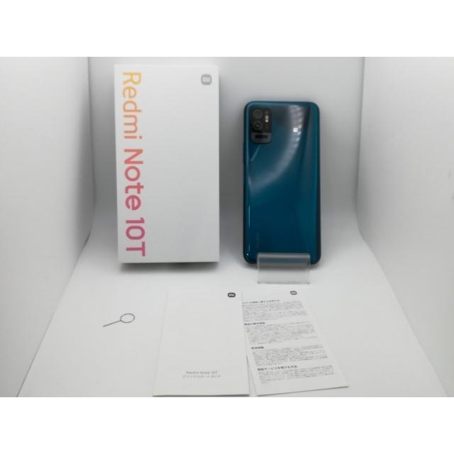 中古】Xiaomi 国内版 【SIMフリー】 Redmi Note 10T レイクブルー 4GB